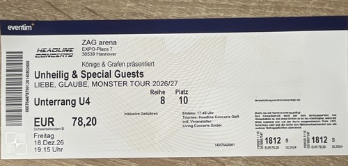 Unheilig special guests - &,