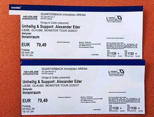Unheilig tickets liebe - unheilig,