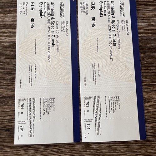 Unheilig special guests - &,