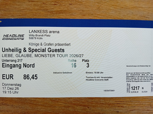 Unheilig special guests - guests,