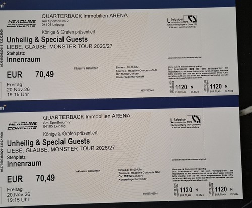 Unheilig tickets leipzig - 2,