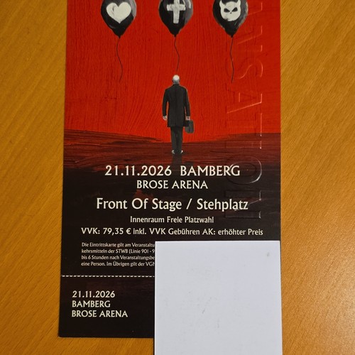 Unheilig konzertticket - unheilig,