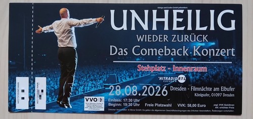 Unheilig dresden 08 - unheilig, 28.08.2026