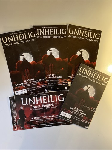 Unheilig tickets große - 5,